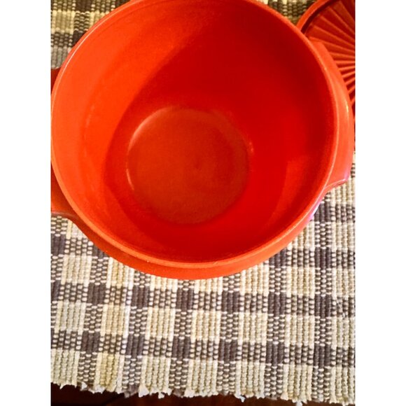 Vintage Tupperware Storage Lot Containers with Lids Yellow & Orange Bowls w lid - Picture 12 of 16
